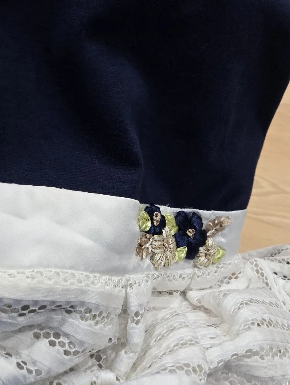 Maggie & Zoe Navy Dress Size 6X